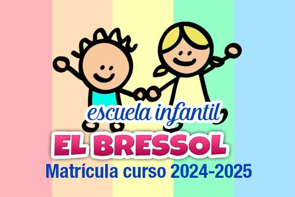 Matricula El Bressol 2024