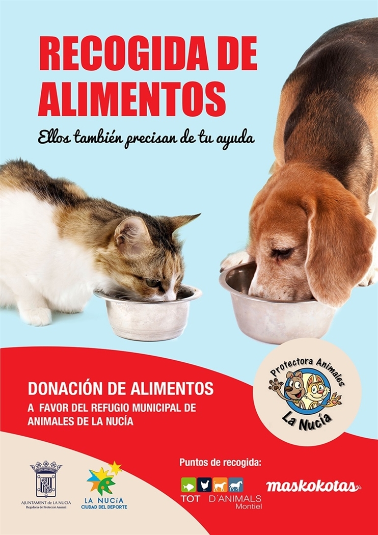 Campaña de Alimentos" el Refugio de Animales