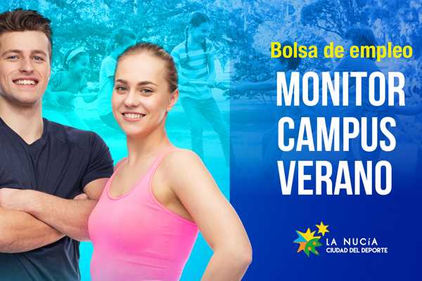 Bolsa Empleo Monitor Campus Verano